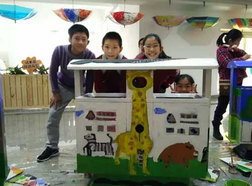 垃圾桶也可以這么藝術(shù)，你見過嗎？