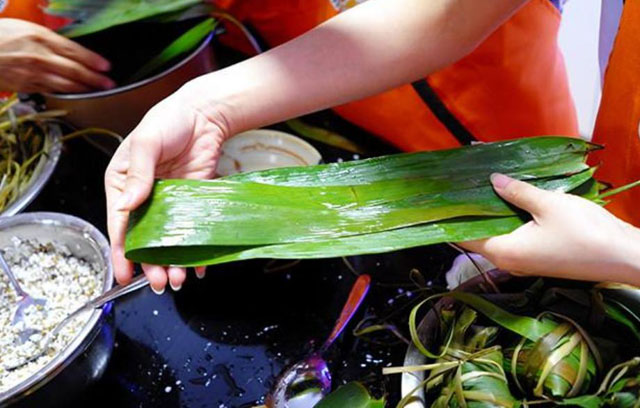 端午將至粽葉屬于什么垃圾可扔廚余垃圾桶嗎？